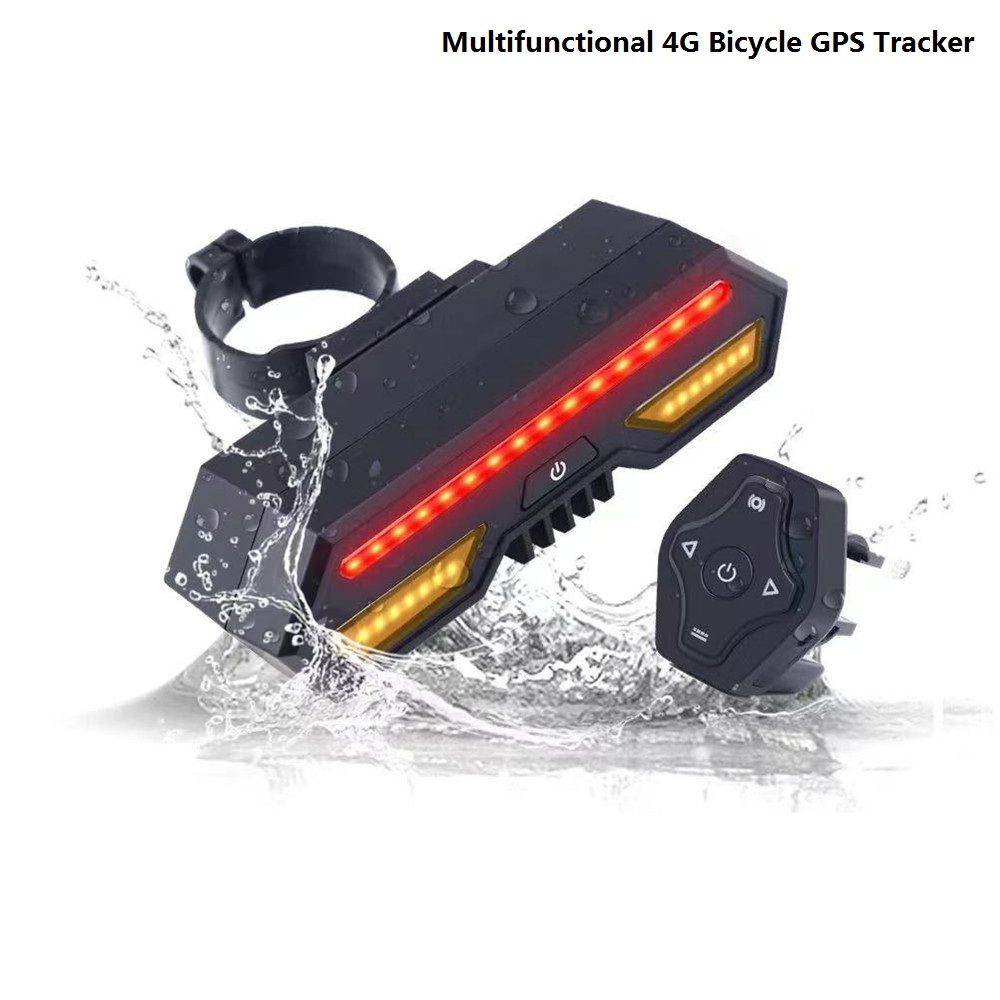 Localizador GPS Bicicleta con Bike Tail Light Lámpara de Seguridad a Prueba  de Agua Bicicleta GPS Tracker con Seguimiento en Tiempo Real Rastreador GPS  con App Gratuitas TK906 : : Electrónica